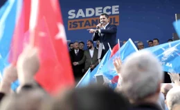 İBB Başkan Adayı Murat Kurum Küçükçekmece’de Miting Düzenledi