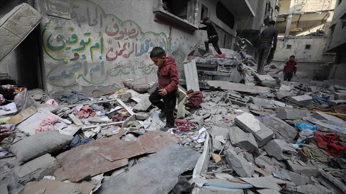 Gazze’de can kaybı 44 bin 580’e yükseldi