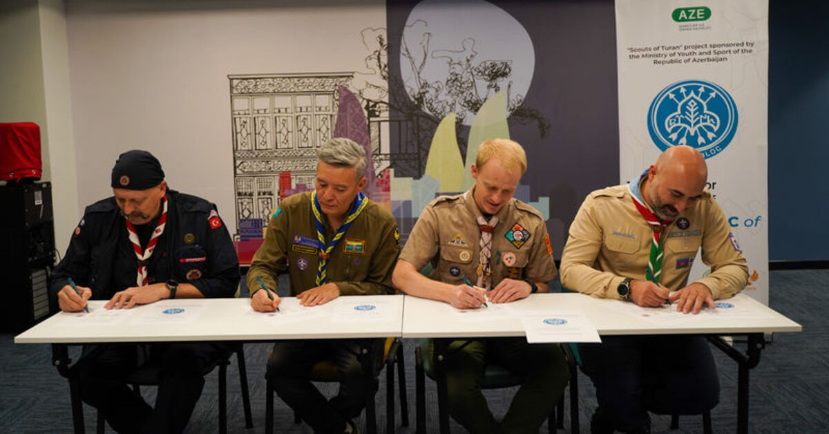 Türk Devletleri İzcilik Teşkilatı anlaşması Bakü’de imzalandı