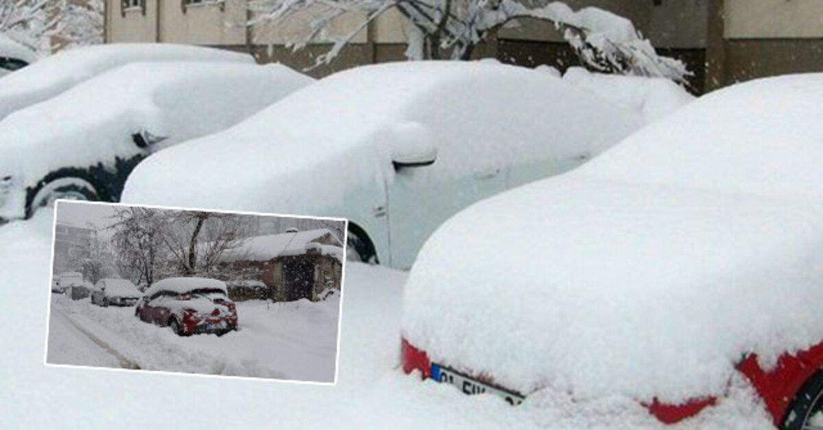 İşte çocukların en çok sevindiği şehir… 3 günde 1 metre kar yağdı!