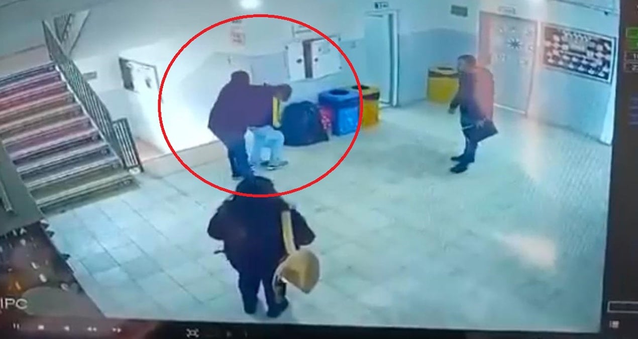 Nefes borusuna şeker kaçan öğrencisini Heimlich manevrasıyla kurtardı